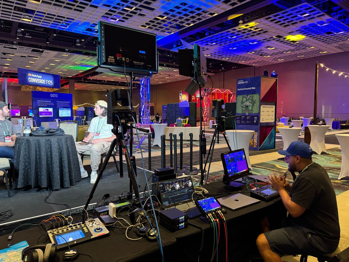 Are you ready? 😎 #theCUBE is gearing up for a full day of live interviews with @NetApp
thecube.net/events/netapp/…

Join us at 11 a.m. PT today for special coverage for NetApp’s latest storage innovations! We’re on-site with exclusive one-on-ones to discuss unified data storage for…