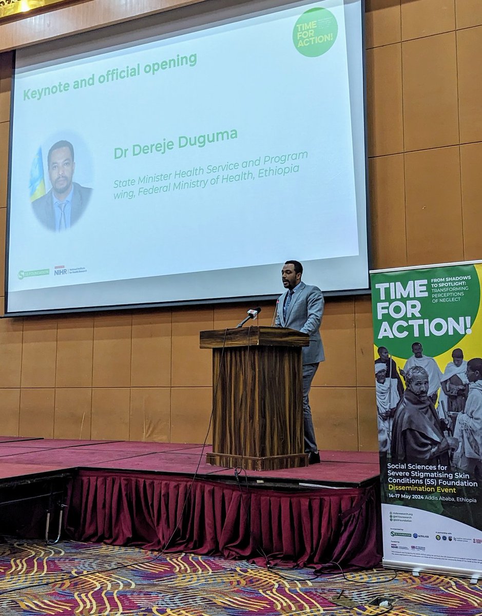 We are delighted to have @FMoHealth State Minister Dr Dereje Duguma talking about 🇪🇹 #NTDs Master Plan and how these are old diseases of poverty. To eliminate them we need to pay more attention to their causes, and promote socio-economic development. #TimeForAction #PeopleMatter