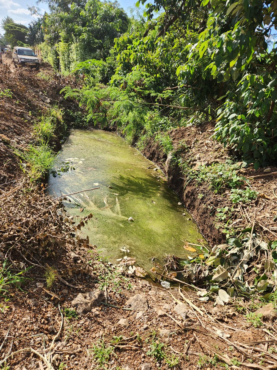 JosephRuiru's tweet photo. @RUJWASCO, @KWamatangi Residents are grateful for the sewerline coming up on the Matangi - Gwa Kairu, but the section just outside Aimeel Preparatory was left unsealed. Children may trip and drown. It's also a health hazard now. Please seal the open trenches. https://t.co/ipBC88xXbZ