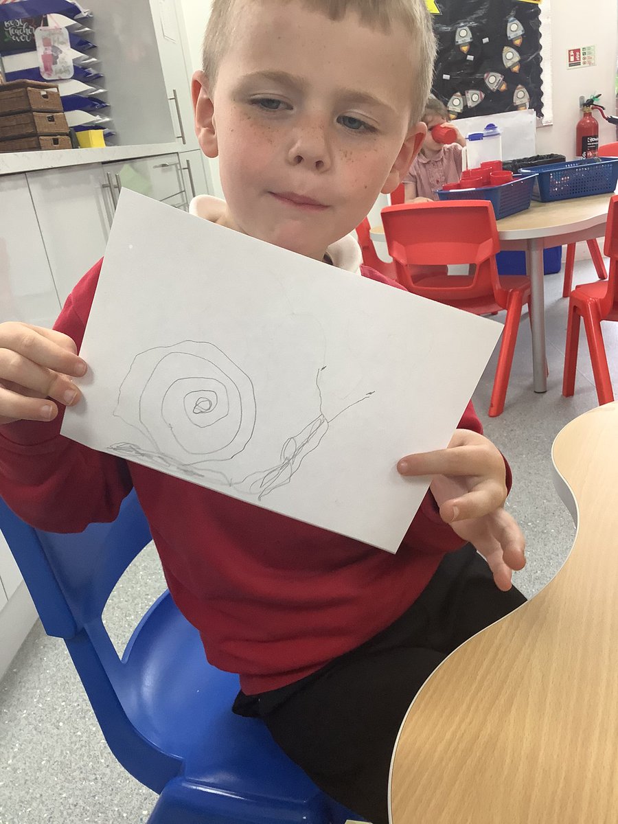 HasReception's tweet image. This afternoon @HasReception are investigating snails! We have created #ObservationalDrawings of our visitors  🐌 

#UnderstandingTheWorld
#ExpressiveArtsAndDesign
#EYFS