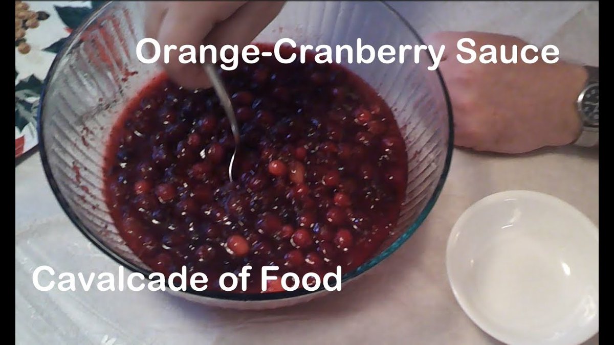 #Homemade Orange #Cranberry #Sauce diningandcooking.com/1388846/homema… #American #AmericanRecipes #Cavalcade #Cranberries #Dish #Fresh #Holiday #HomemadeCranberrySauceRecipe #Recipe #RecipeVideos #Recipes #Side #Turkey #Whole