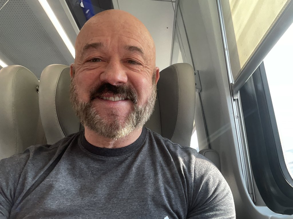 stephenkg's tweet photo. I’m on my way! Excited to attend the Florida Library Association Conference for the first time in too many years! Happy to leave the car behind and let @GoBrightline do the driving!  @TweetFLAlibrary #FLACON24 https://t.co/36Qo2DEeUi