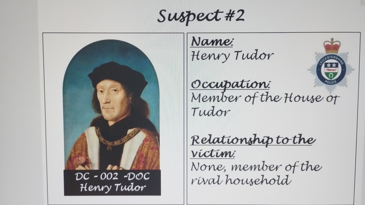 latimerprimary's tweet photo. #4ND are being detectives in History today as they examine evidence and decide what happened to 'The Princes in the Tower'. 🕵️♂️👑🤔 There are three suspects in question. #historians #detectives #localhistory https://t.co/oOZyEhtO75