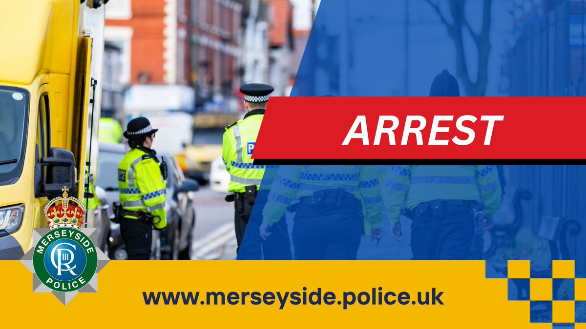 ARREST | We have arrested a 53-y-o #Birkenhead man on suspicion of assault after an incident outside the Charing Cross Hotel at 7.30pm on Sat. If you saw, heard or know anything, contact @MerPolCC or @CrimestoppersUK on 0800 555 111 ref: 24000430487. orlo.uk/A5Tvm