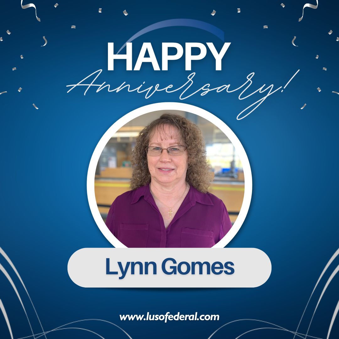 Luso_Federal's tweet photo. Congratulations to Lynn Gomes, who recently celebrated her 19th anniversary with LUSO. Though Lynn officially retired from her full-time role here last year, she's graciously opted to stay on board with us part time. Please join us in giving her a round of applause! #WesternMA https://t.co/BLYO0zeRJw