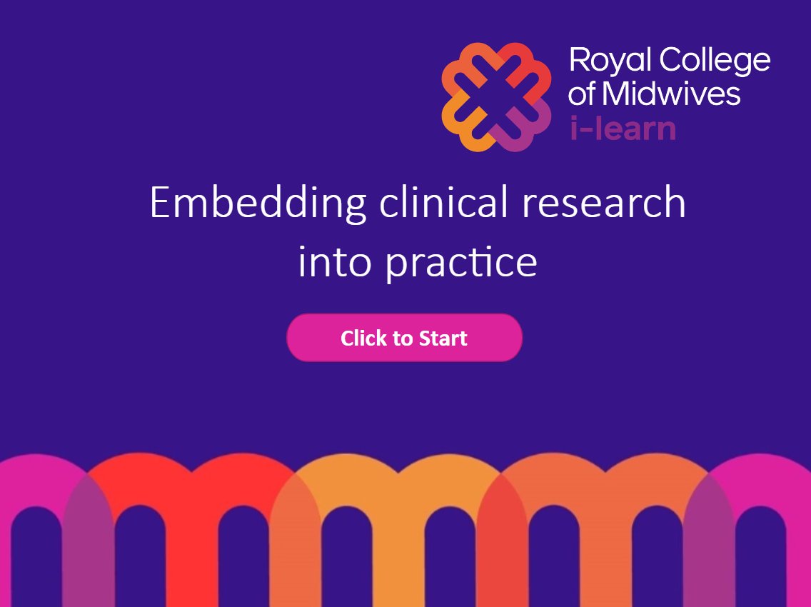 @MidwivesRCM launched many new resources at #RCMconf24 last week, including a new series of three iLearn modules on #midwiferyresearch Members can access here: lnkd.in/eaugUq_n @webbyali1 @djennymidwife @JudeField @VanoraHundley