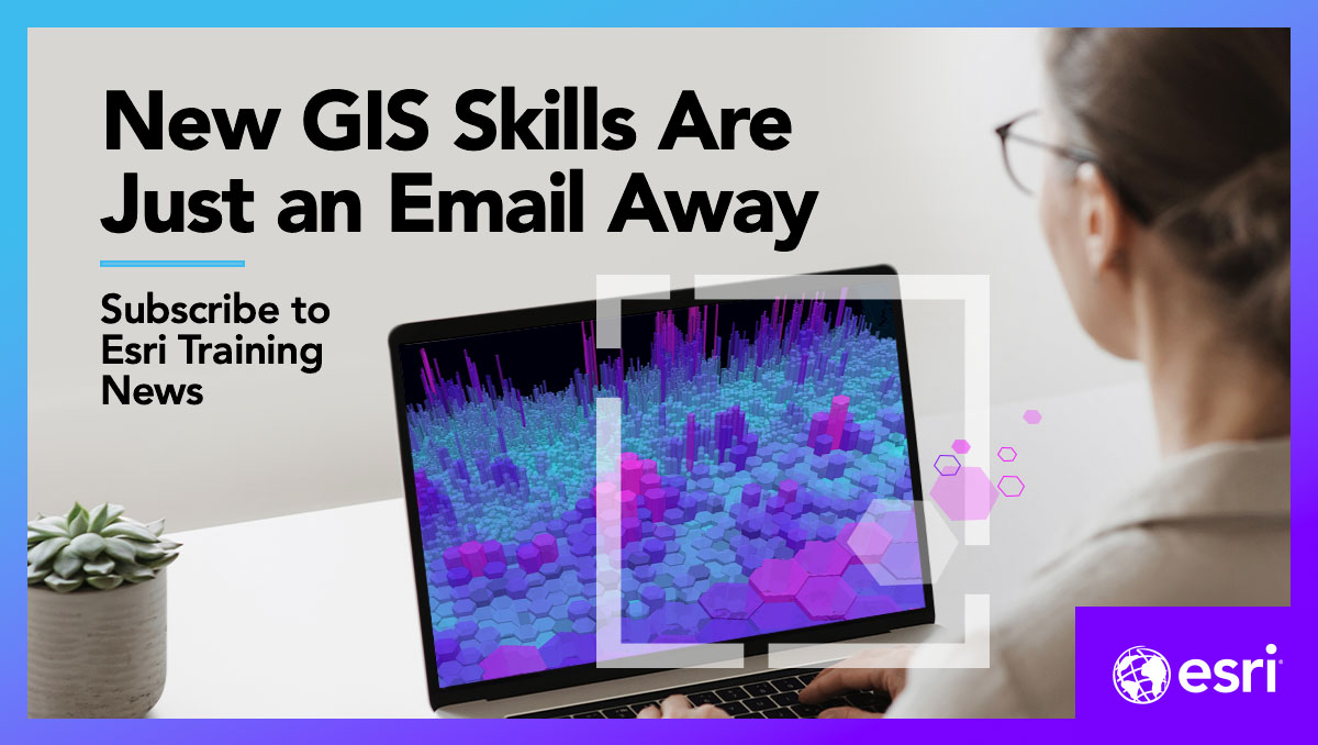 Fellow geogeeks! 🗺️🤓 Want to receive the newest GIS courses + trending ArcGIS tips directly into your inbox 6 times per year? 📧 Sign up for our e-newsletter: esri.social/SOAX50RF1bx PS: Get a first-look at our brand-new MOOC (❗) in May's newsletter.