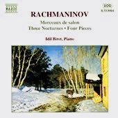 More piano works from 1887 by Rachmaninoff, no opus nos and titled Four Pieces. A few contain melodies for SR’s later works and  are in the Russian style. I can hear the Trio Elegiaque and his piano Sonata No 2. Truly gorgeous music in the these pieces.