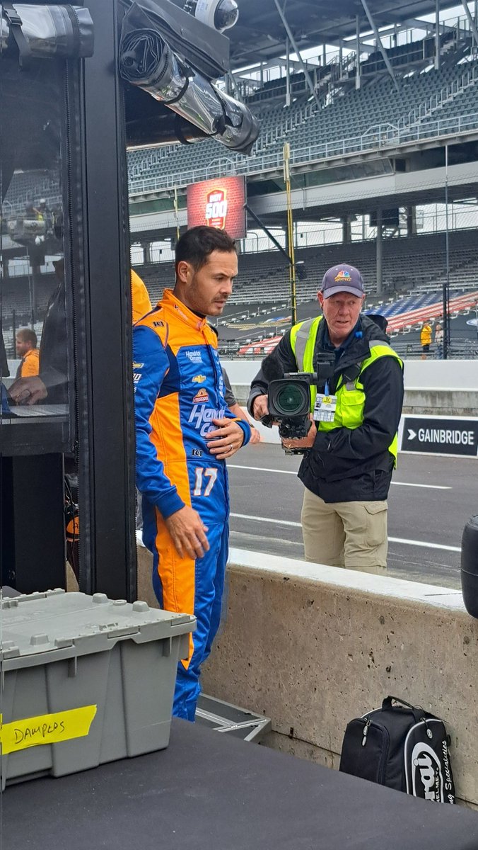 Kyle Larson is ready for his first official laps in May!