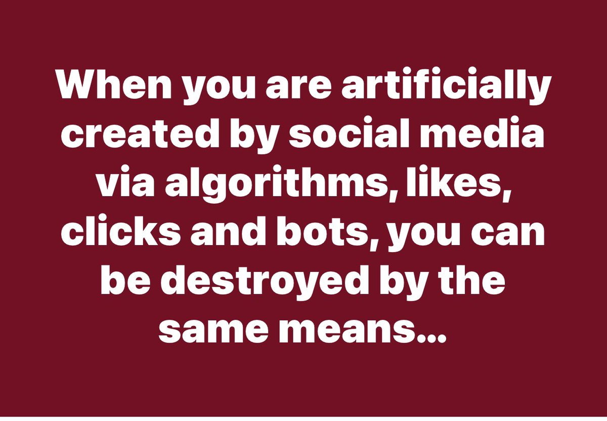 Just saying….
