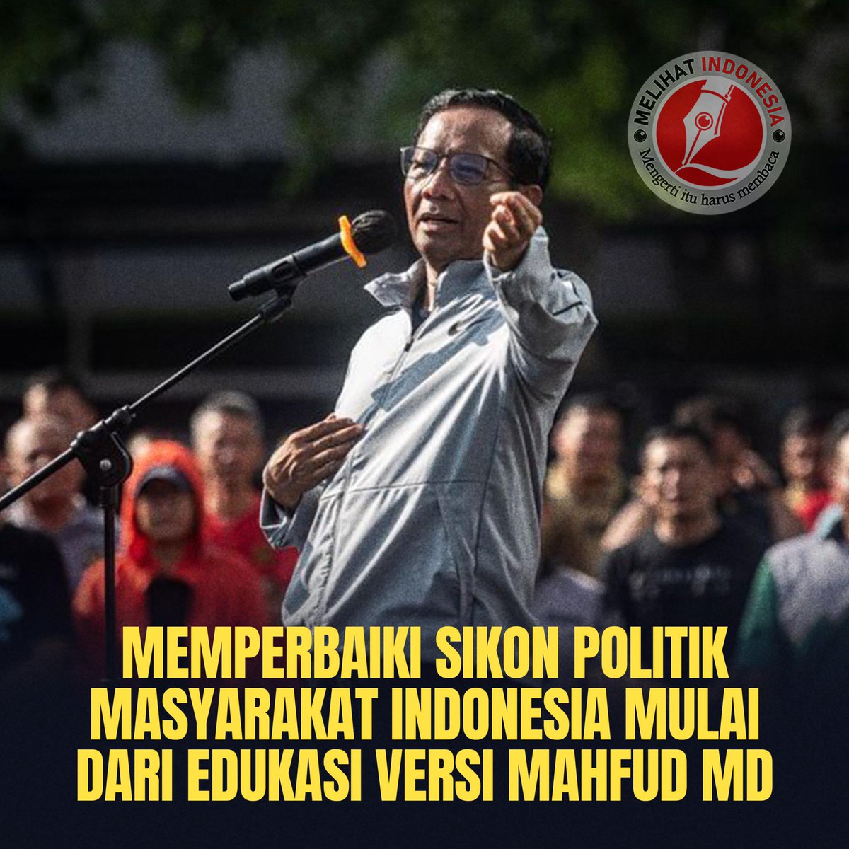Memperbaiki Sikon Politik Masyarakat Indonesia Mulai Dari Edukasi Versi Mahfud MD Pasca pilpres ini, banyak politisi yang sibuk menentukan tujuannya kemana. Dan ya, yang mendeklarasikan diri pertama akan berada di luar pemerintahan baru sebagai oposisi saat ini adalah Ganjar…