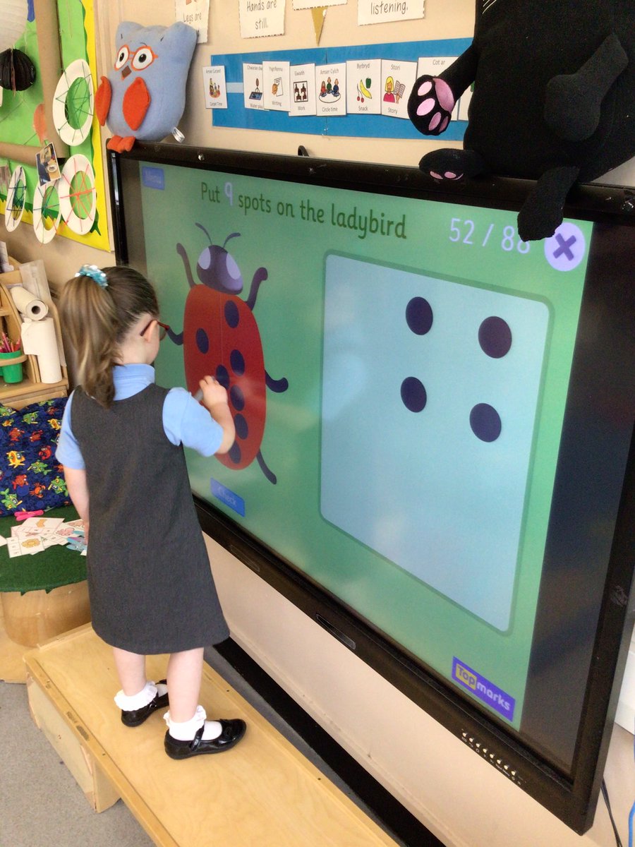 Having fun with our learning.