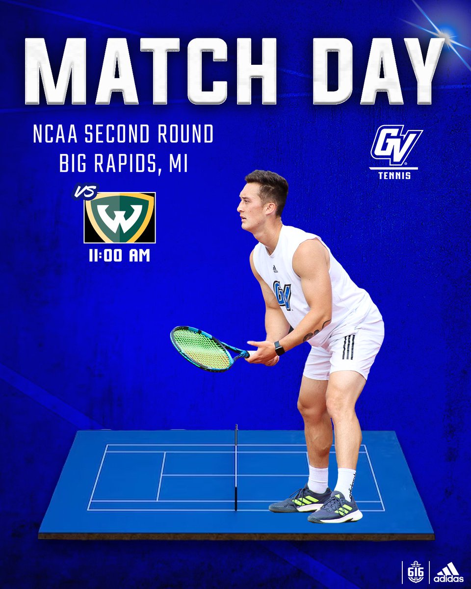 Ready for round ✌️ 🆚 Wayne State 📍 Big Rapids, MI 🕚 11:00 AM 📊 ioncourt.com/ties/6643571d1… 📺 youtube.com/@ferrisathleti… #AnchorUp