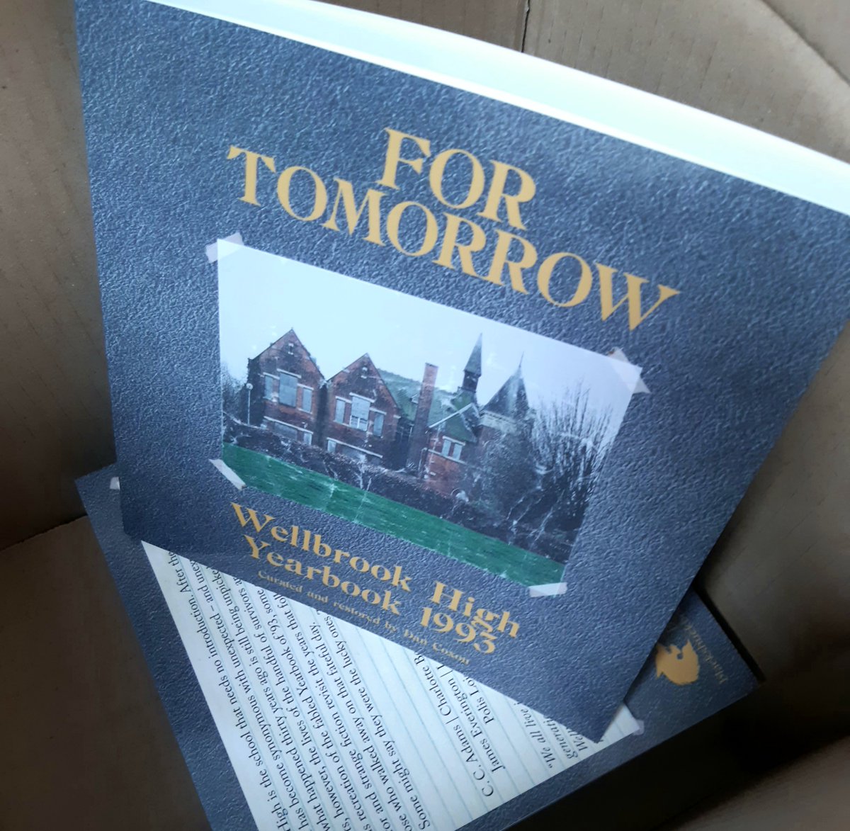 If any UK reviewers/bloggers would like a review copy of my latest anthology, For Tomorrow: Wellbrook High Yearbook 1993, then comment below or message me and we'll work something out. Runalong the Shelves has already called it 'a standout modern horror collection'. #bookblog