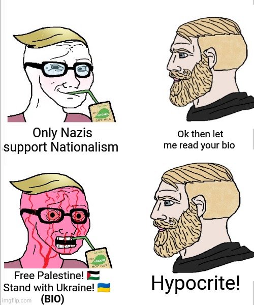 The Hypocrisy of Leftists when it comes to Nationalism.