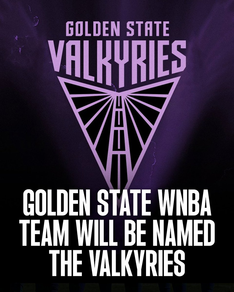 Golden State Valkyries has a nice ring to it 👏