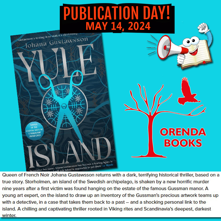 Congrats to @JoGustawsson Her novel #YuleIsland is published today in North America by @OrendaBooks #TuesdayBookBlog #bookbloggers #booklovers
My #BookReview: fictionophile.com/2024/05/06/yul…