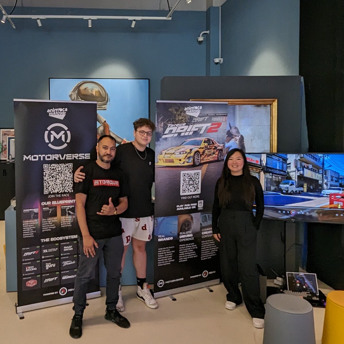 TorqueMotorsport.io (@trqmotorsport) on Twitter photo Was a pleasure introducing <a href="/orangie/">Orangie</a> to #TorqueDrift2 at our <a href="/RugRadio/">Rug Radio</a> event in Dubai, alongside <a href="/viewfromhk/">Robby Yung ⦿⦿⦿</a>🫡🔥
Wait till we announce our next FIRE update & partnerships🙌🔥 VERY SOON👀
Powered by <a href="/TheMotorverse/">Motorverse</a> $REVV <a href="/REVV_Token/">REVV</a>
#TD2atToken2049 Was a pleasure introducing <a href="/orangie/">Orangie</a> to #TorqueDrift2 at our <a href="/RugRadio/">Rug Radio</a> event in Dubai, alongside <a href="/viewfromhk/">Robby Yung ⦿⦿⦿</a>🫡🔥
Wait till we announce our next FIRE update & partnerships🙌🔥 VERY SOON👀
Powered by <a href="/TheMotorverse/">Motorverse</a> $REVV <a href="/REVV_Token/">REVV</a>
#TD2atToken2049