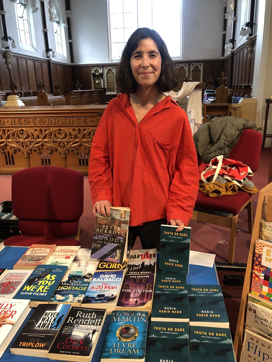 Really honoured to be invited to the bookbank at St Jude and St Paul’s church in Islington, and meet guests and volunteers. I’m looking forward to working with them to raise awareness (and money) to expand this excellent community service. Anyone in the books field, please @ me