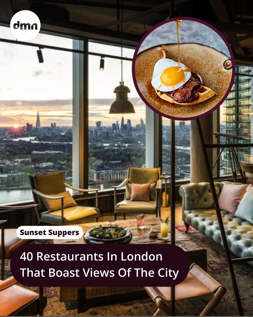 Your next date night? Consider it sorted. 

Rooftop restaurants to bookmark for summer 2024 👉 ow.ly/OSQw50RqGy1