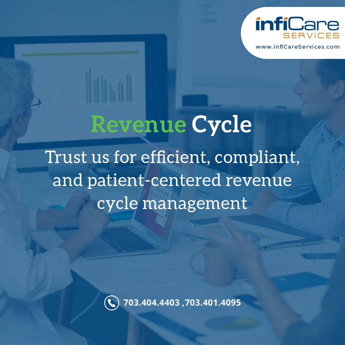 @InfiCareService offers comprehensive HealthCare #RevenueCycleManagement (RCM) services, optimizing financial performance. Our solutions include accurate coding, efficient billing, claims management, denial prevention & revenue maximization inficareservices.com
#MedicalBilling