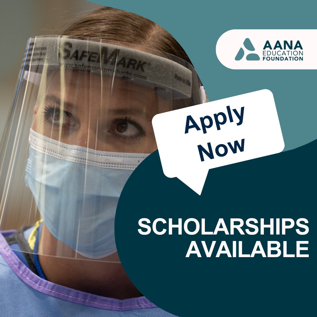 LAST CHANCE! Submit your application for a scholarship to attend the Advanced Shoulder OR Elbow course August 23-24 in Rosemont, Illinois. Apply here: aana.org/scholarships