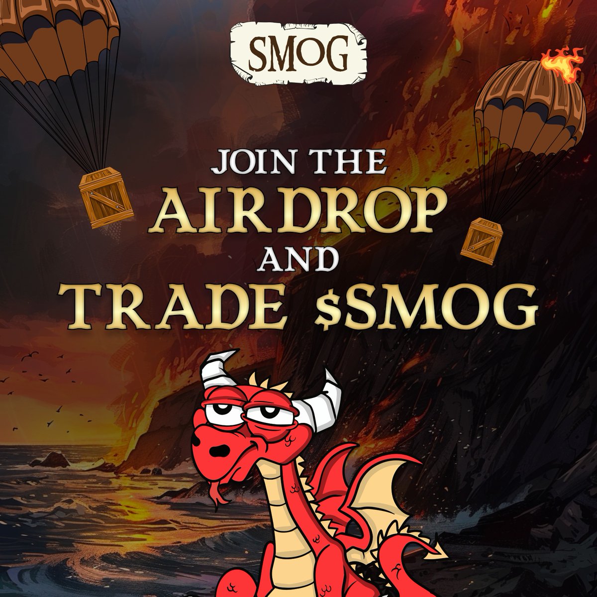 Are you considering joining the #SMOG #Airdrop? 🪂 Feeling a bit bewildered about where to start? 🤔 We're soaring through Season 2 with great enthusiasm! 🚀 The ultimate way to ignite your #Dragon adventure and amplify your XP is by #Trading $SMOG! ⬇️ bit.ly/BuySmog