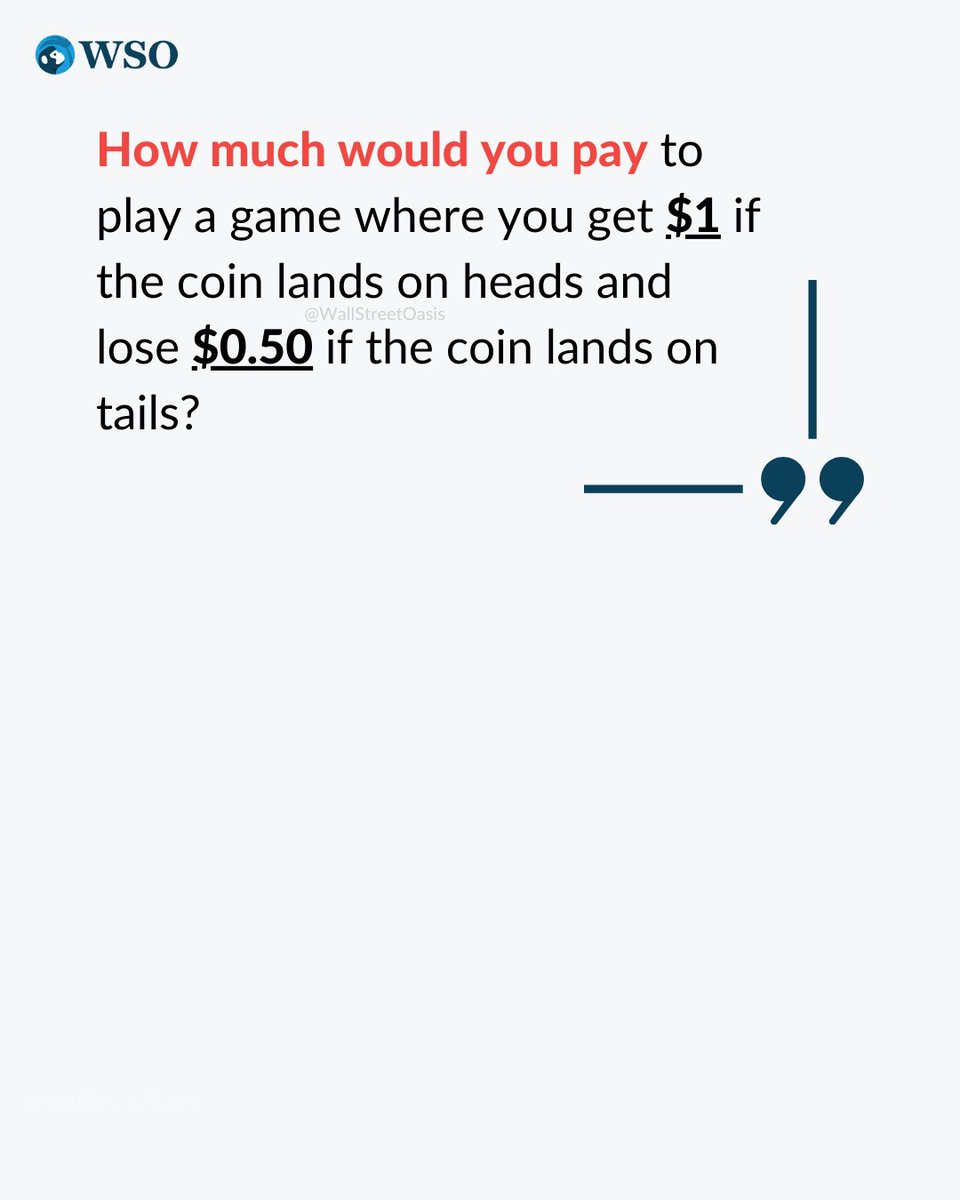 Think you can answer this one? 😌 Swipe left to see the full question.

#investmentbanking #wallstreet #interviewquestions