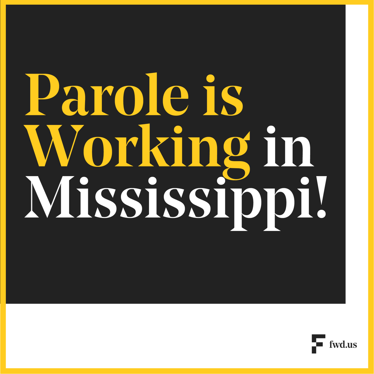 “Parole has proven time and time again to be a critical tool for safely reuniting people with their families, strengthening the state’s workforce, and reducing recidivism.” - @Alesha_Camille, Mississippi State Director. magnoliatribune.com/2024/05/07/par…