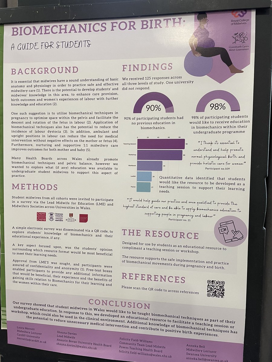 Poster presentations at @WGHealthandCare and RCM Wales 🏴󠁧󠁢󠁷󠁬󠁳󠁿 MLDG programme Biomechanics a guide for students #futureproofingskills #resources