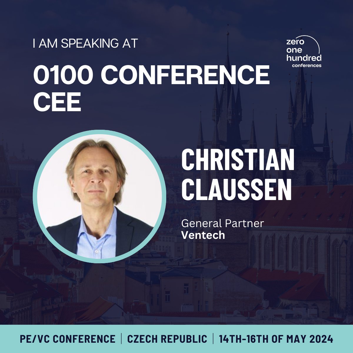 Come and meet @claussenventech, (GP at #Ventech) at the @0100conferences #CEE in #Prague, where he addresses a critical issue: Bridging the Early Stage Funding Gap, with other amazing speakers. 

#CentralEurope #EasternEurope #VC #PE #LPGP #0100conferences