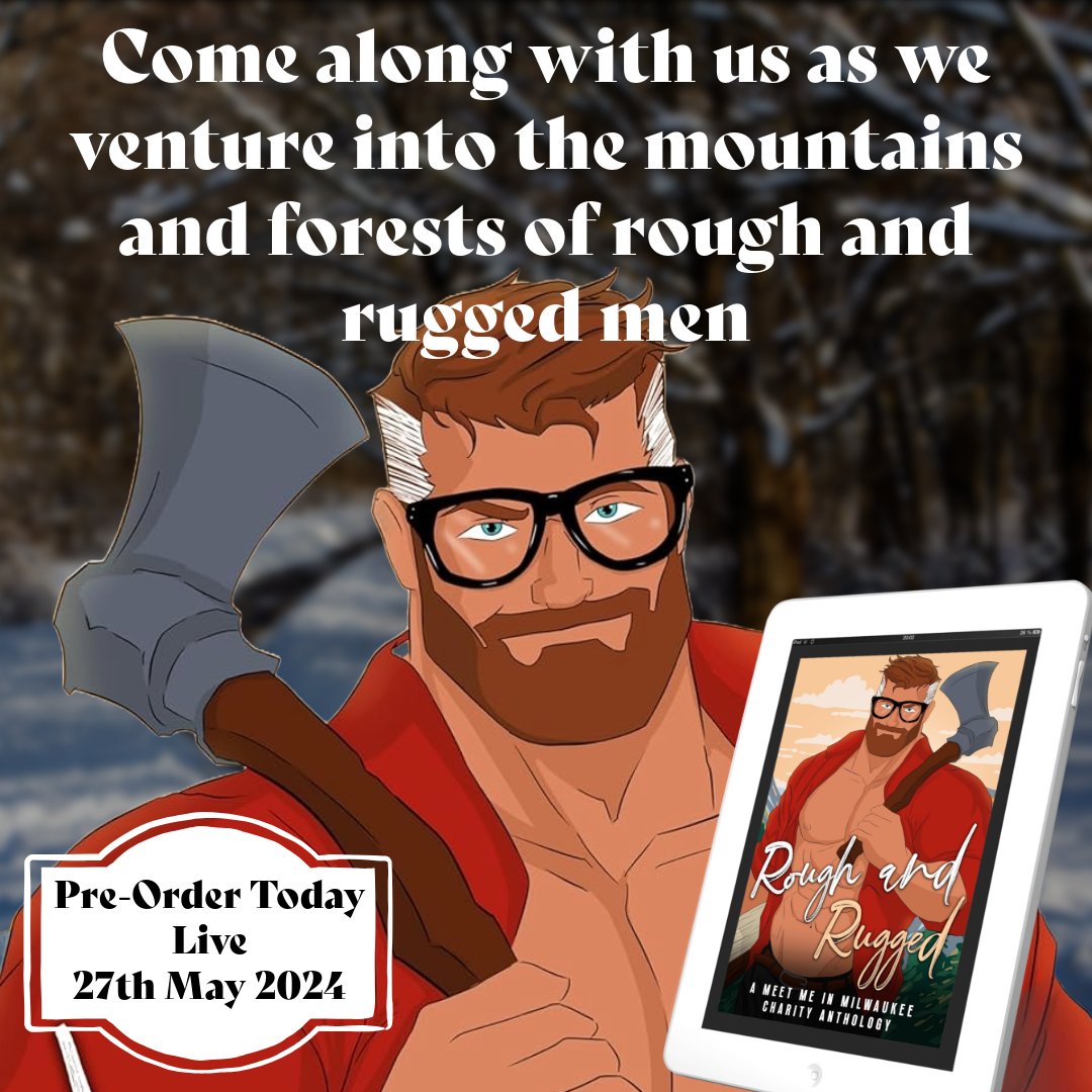 books2read.com/roughandrugged

Rough and Rugged: A Meet Me in Milwaukee Charity Anthology
Featuring Euryia Larsen
Pre-order Today Live 27th May 2024

#smalltownromance #romance #anthology #charityanthology