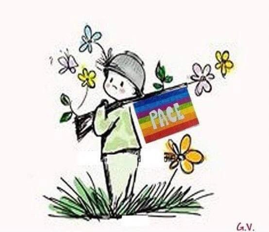 “Siamo al mondo per lasciare impronte 
non cicatrici”
#nowar