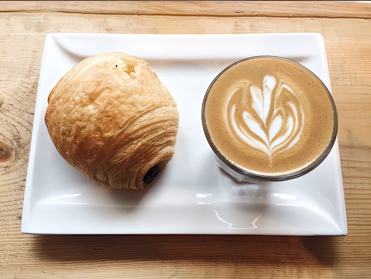 Tuesday morning fuel ⛽️☕️🥐 #CoffeeLovers #CoffeeTime