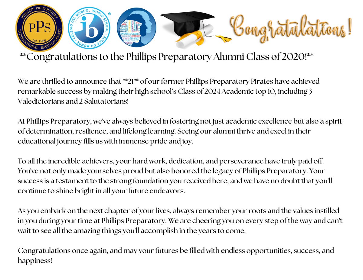 Phillips Preparatory School tweet media