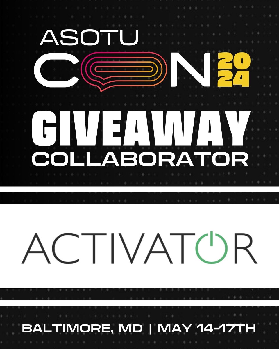 GetActivatorPRO's tweet photo. ASOTU CON 2024 starts today. We can't wait to meet everyone who will be attending. Schedule a meeting in advance and look out for our giveaway at the conference. Get started - https://t.co/jqDyZlGyOX

#ASOTUCON #ASOTUCON2024 #ASOTU #Dealership #Automotive #Marketing #Giveaway https://t.co/FtOHdHirIT
