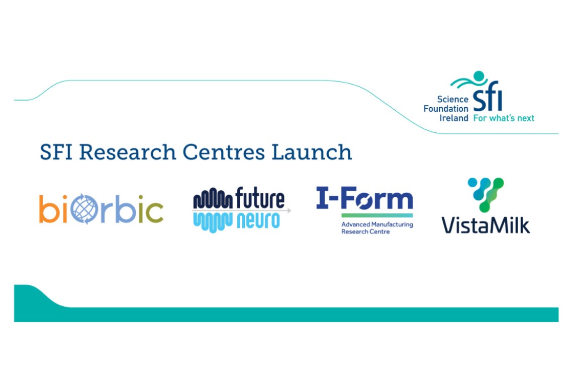 Ministers @podonovan, @McConalogue & @martinheydonfg have announced a €104 million investment for science research across Ireland. The funding will be allocated to four SFI Research Centres: @biOrbic_centre, @Futureneuro_ie, @I_Form_Centre & @VistaMilk. sfi.ie/research-news/…