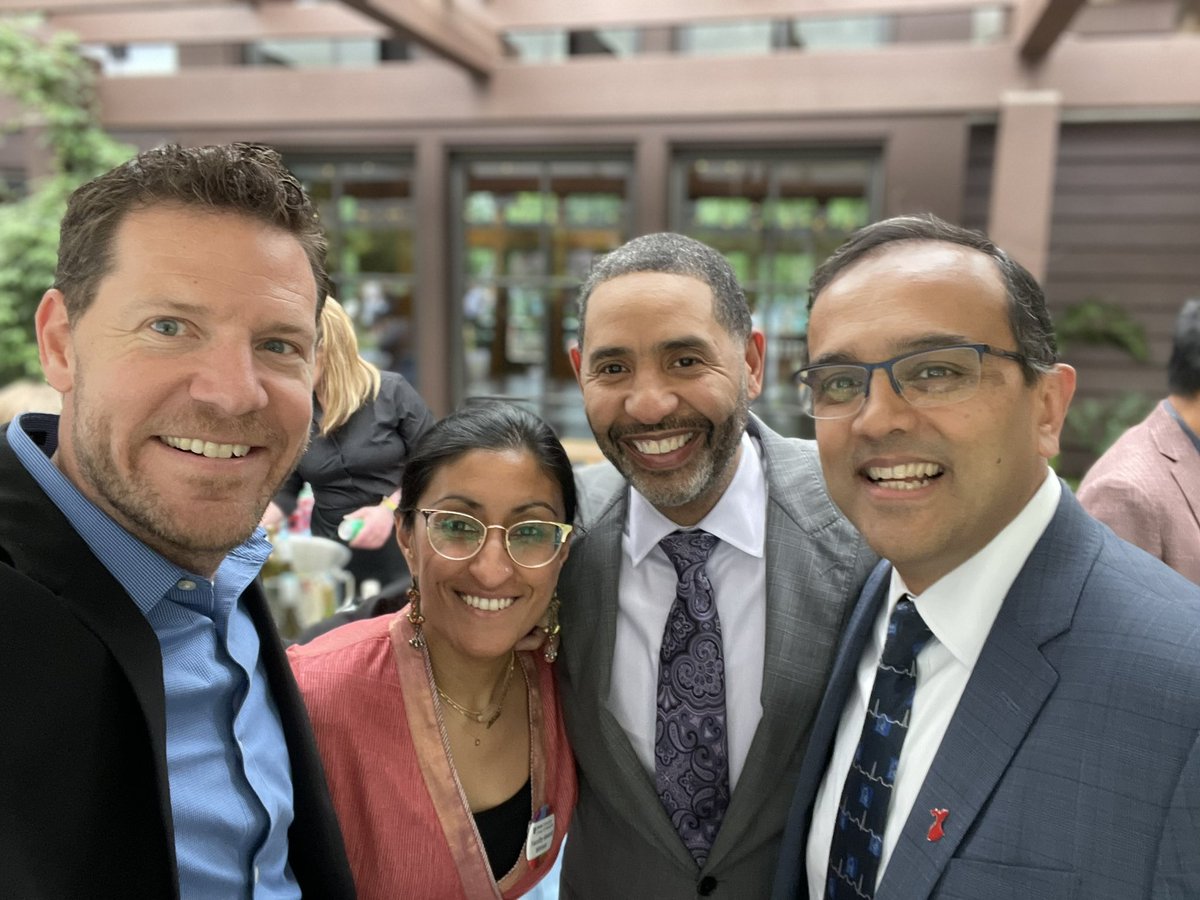 Sometimes everything aligns in life - through hard work + serendipity - and you get to work with amazing clinicians, researchers & leaders - and most importantly colleagues that become friends! Cheers to @DukeMedSchool @dukemedicine @DCRINews