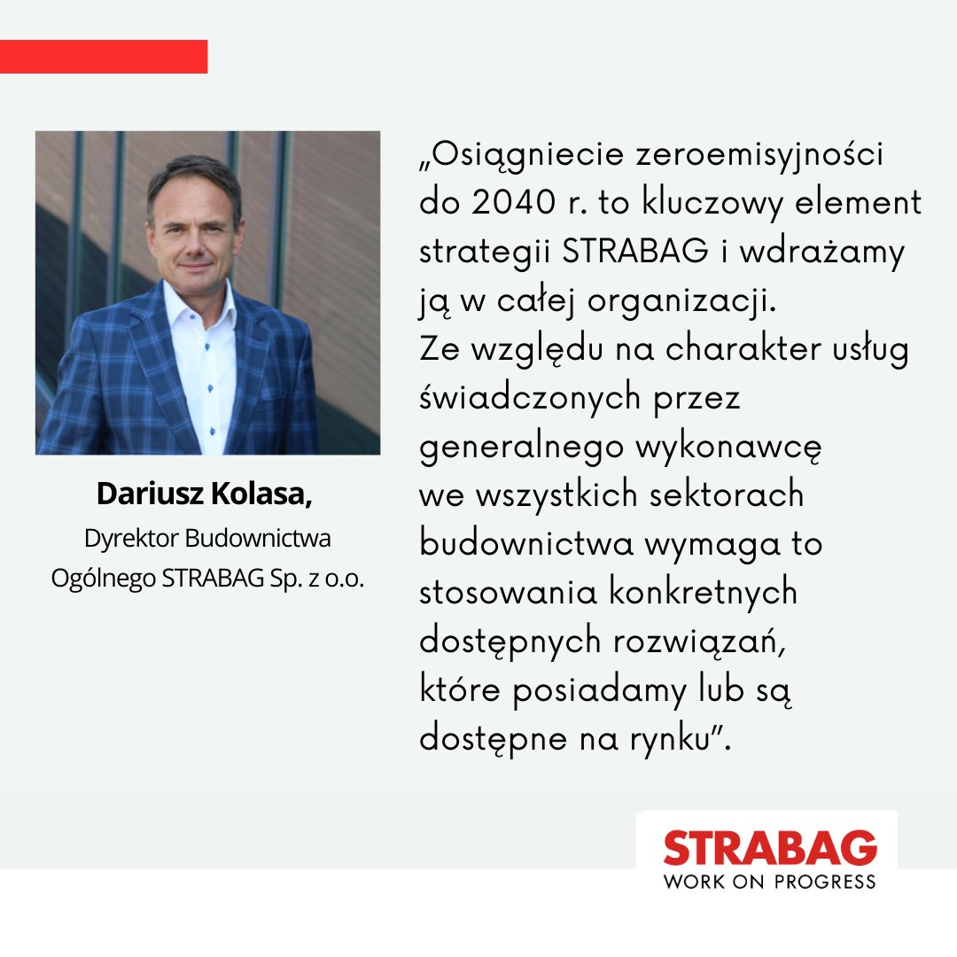 STRABAG_PL's tweet image. 🗓️ W czwartek (09.05) oficjalnie zakończył się Europejski Kongres Gospodarczy! W panelu „Zielone Budownictwo” wziął udział Dariusz Kolasa, dyrektor Budownictwa Ogólnego #STRABAG.
#WorkOnProgress #ZieloneBudownictwo #STRABAGwPolsce #People #Planet #Progress