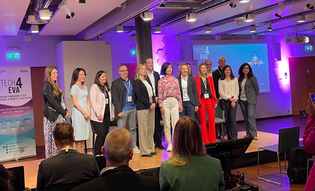 startups_CH's tweet image. Congrats to both! 👏👏 Two Swiss startups selected for #Tech4Eva bit.ly/3JXb25H via @startuptickerch #Swisstech #femtech
