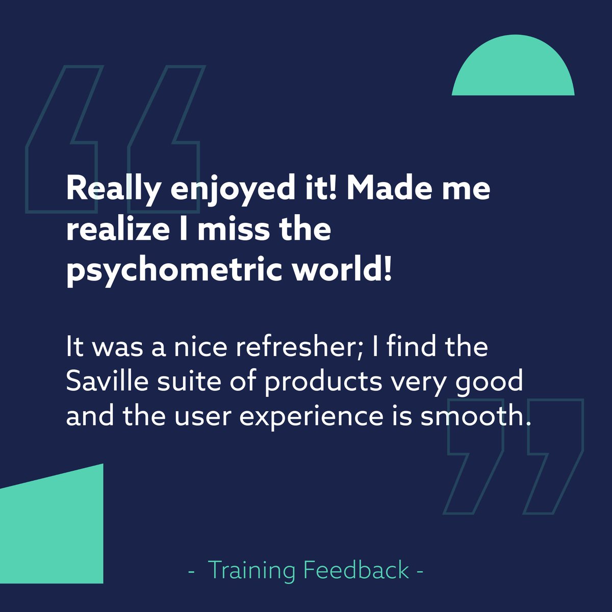SavilleAssess's tweet image. ⭐Anyone who has gained their #TestUser qualifications with us will appreciate the work the team put in to ensuring delegates complete the training confident &amp;amp; capable so it&apos;s always nice to hear positive feedback!

&amp;gt; ow.ly/SQny50QQ4SG

#HR #Psychometrics #TalentAssessment