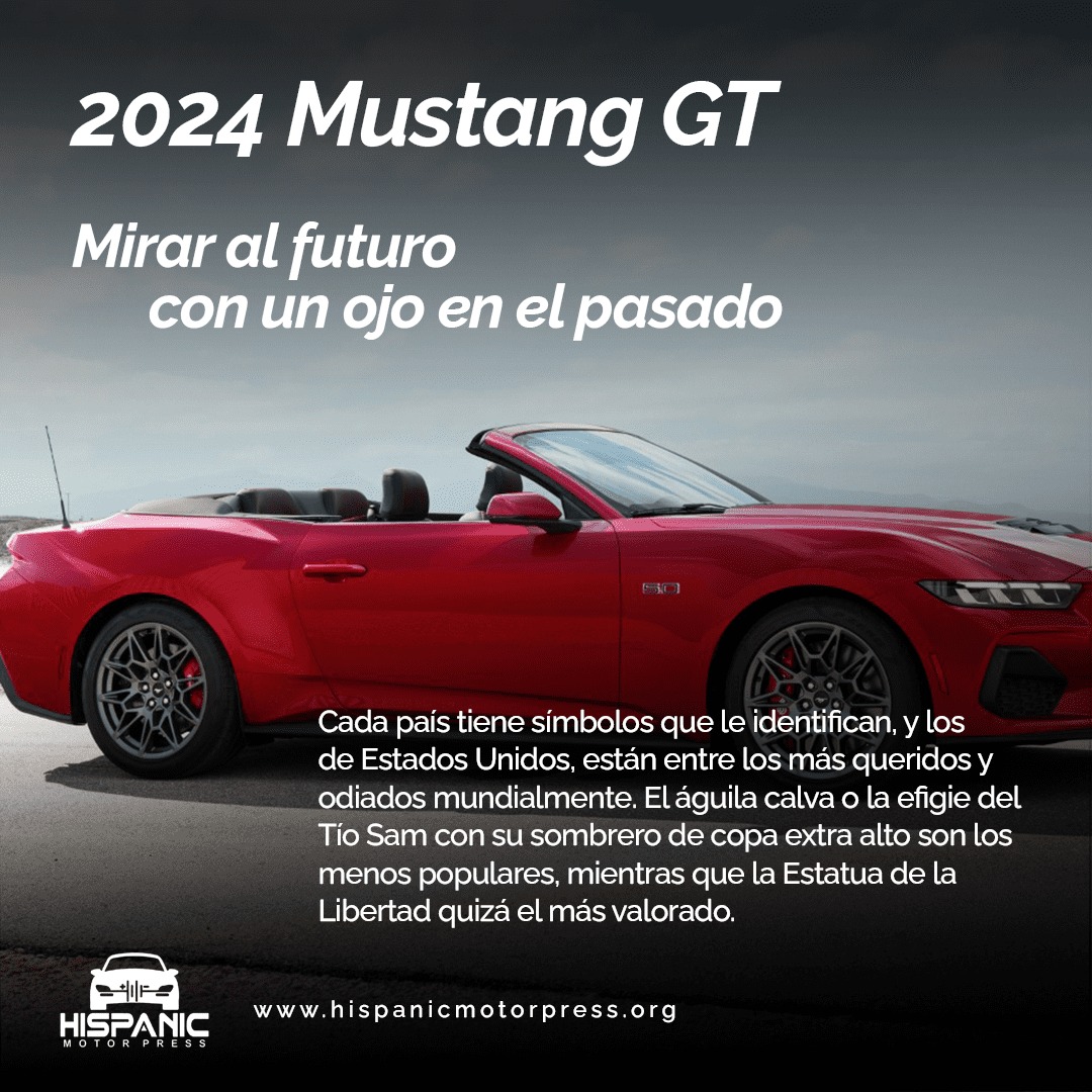 HMotorPressOrg's tweet photo. 2024 Mustang GT. Mirar al futuro con un ojo en el pasado.

https://t.co/e6jucvV5lE

#mustanggt #hispanicmotorpress https://t.co/5I2FH1PZTj