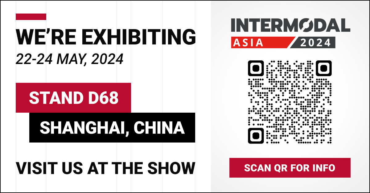 ORBCOMM_Inc's tweet image. Looking forward to meeting you at Intermodal Asia 2024 in Shanghai. Stop by at Hall 3 Stand D68 and say hello to our team. 

#containerIoT #containershipping  #telematics