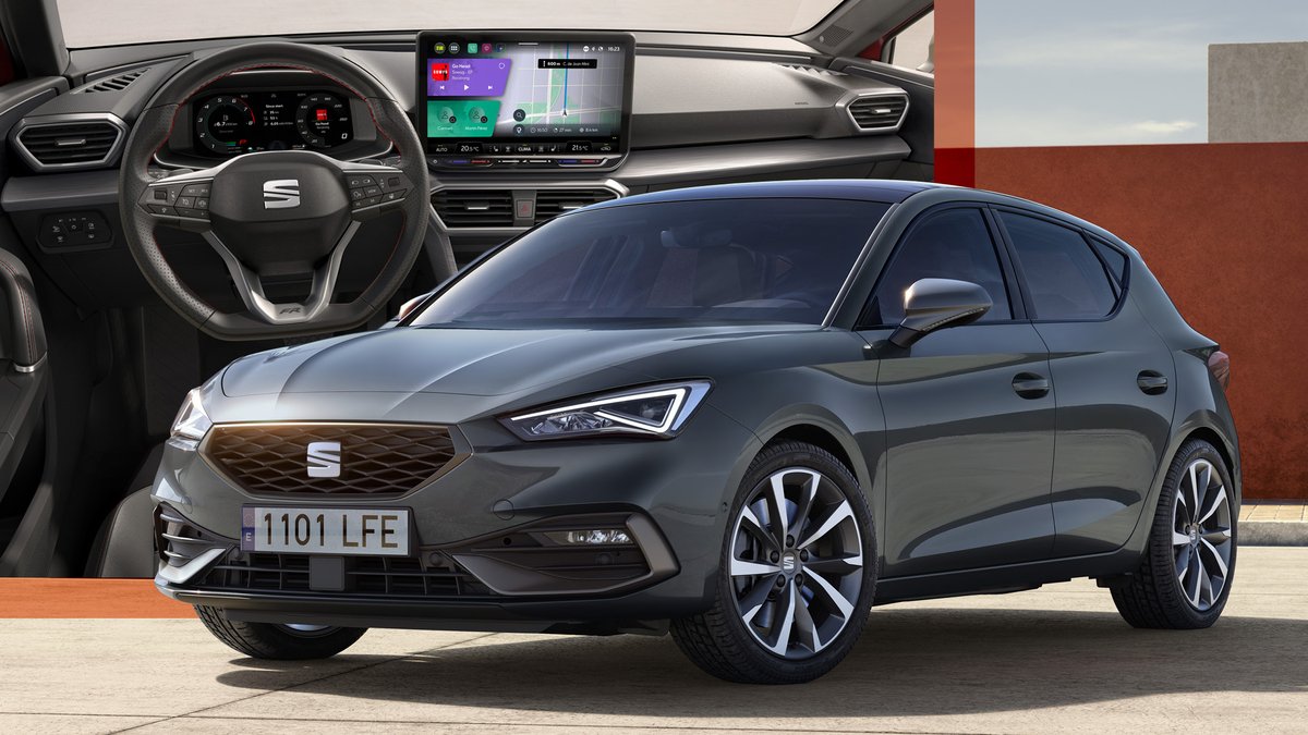 2024 Seat Leon Drops 3-Cylinder Engine, Gains Upgraded PHEV And New Screens carscoops.com/2024/05/2024-s… #news #Hybrids