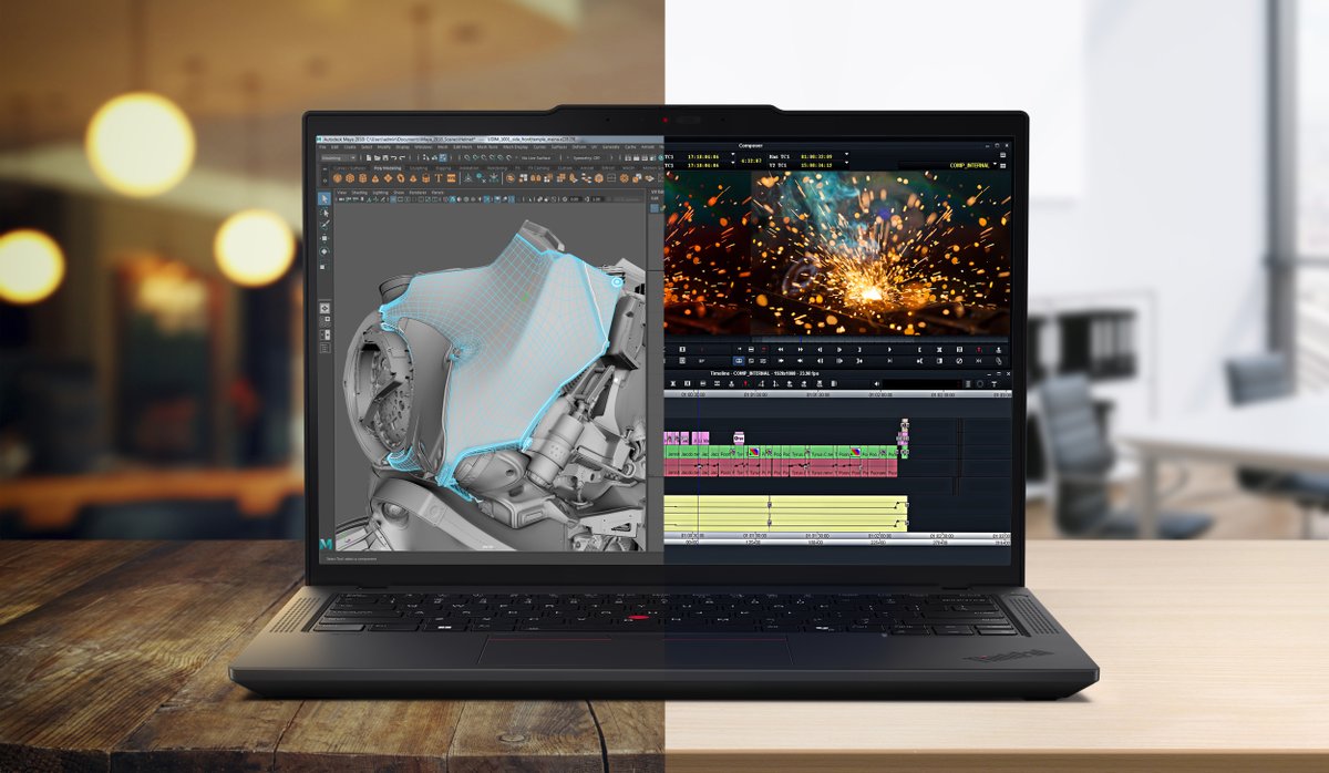 Unleash the power of #AI like never before with the new @Lenovo ThinkPad P14s Gen 5, powered by @AMD. 💪💻 With 3.5x the AI processing power of the previous generation, this #workstation is ready to tackle any task with speed. ⚡️ More details 🔗: bit.ly/3JZJtIR
