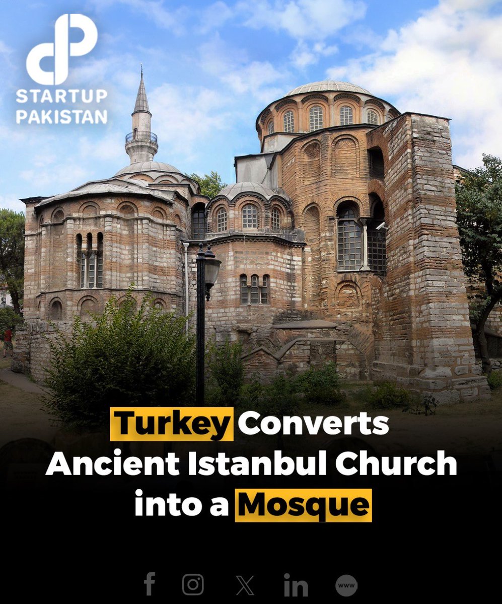 Turkey has made the decision to convert the historic Byzantine church, Chora (Kariye), into a mosque. #Turkey #Istanbul #Church #Mosque