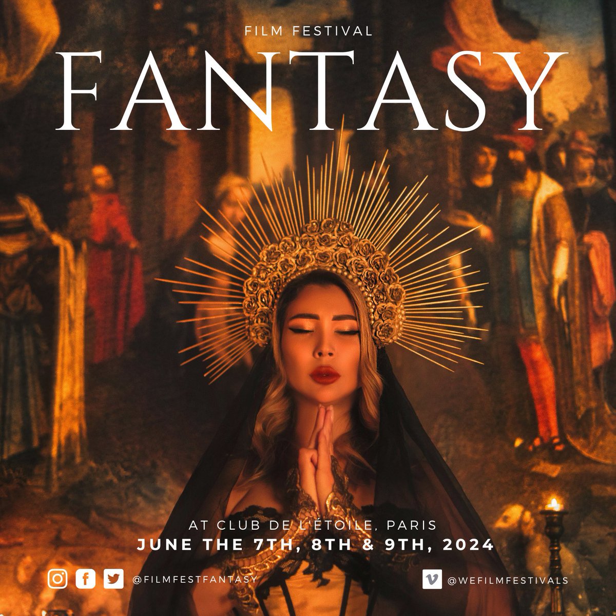 Nous vous attendons au Fantasy Film Festival au Club de l’étoile, Paris le 7,8 et 9 Juin 2024. 

Come and Join us at the Fantasy Film Festival 2024 at the Club de l’Etoile in Paris, June the 7th,8th and 9th 2024.

#film #filmfestival #paris #france
