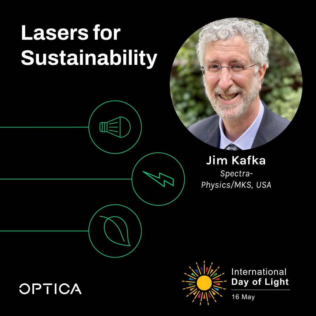 Lasers are key to addressing #climatechange: ow.ly/sQPA50RFCyc This blog with Optica President-Elect Jim Kafka covers how lasers provide solutions for #environmental protection by enabling solar cells, rechargeable batteries, LEDs and more. #LightDay2024 @IDLofficial