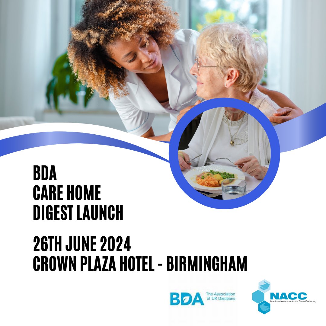 Last few days to book your place to attend the launch of the BDA Care Home Digest at the discounted early bird offer. Book your place to attend today via - tinyurl.com/3ux9k2cr