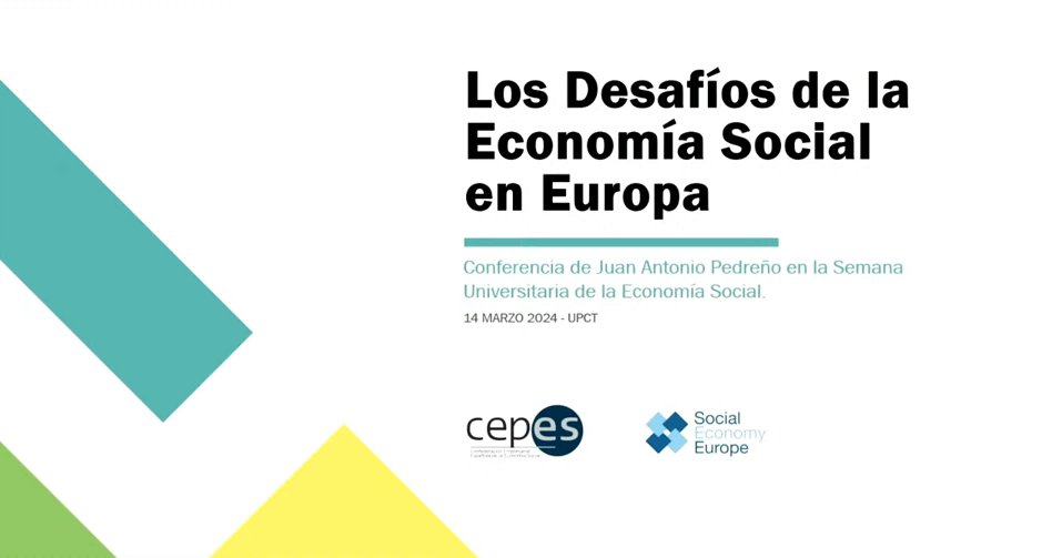 📌 'Los Desafíos de la Economía Social en Europa'. Conferencia de @japedreno, presidente de #CEPES, en @UPCToficial. El objetivo es mostrar a los universitarios las posibilidades de empleo que supone la #EconomíaSocial. ▶️ Ver aquí ⬇️ youtube.com/watch?v=DJwedf…